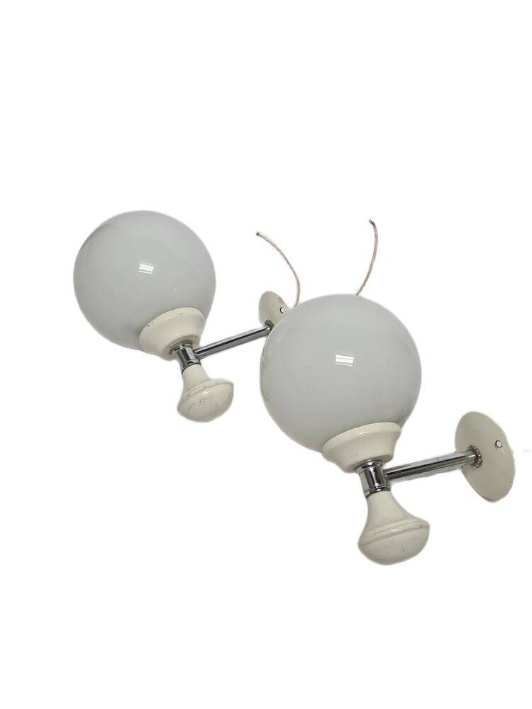 Art Deco sconces, Poland, 1970s, set of 2