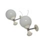 Art Deco sconces, Poland, 1970s, set of 2