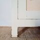 Antique Parisian bonnetière with a patina – vintage narrow wardrobe