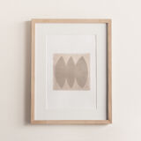 Painting on dated paper by Eawy M278