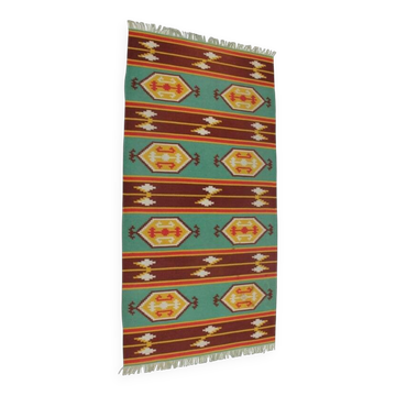 Tapis Kilim de style indien, années 1970