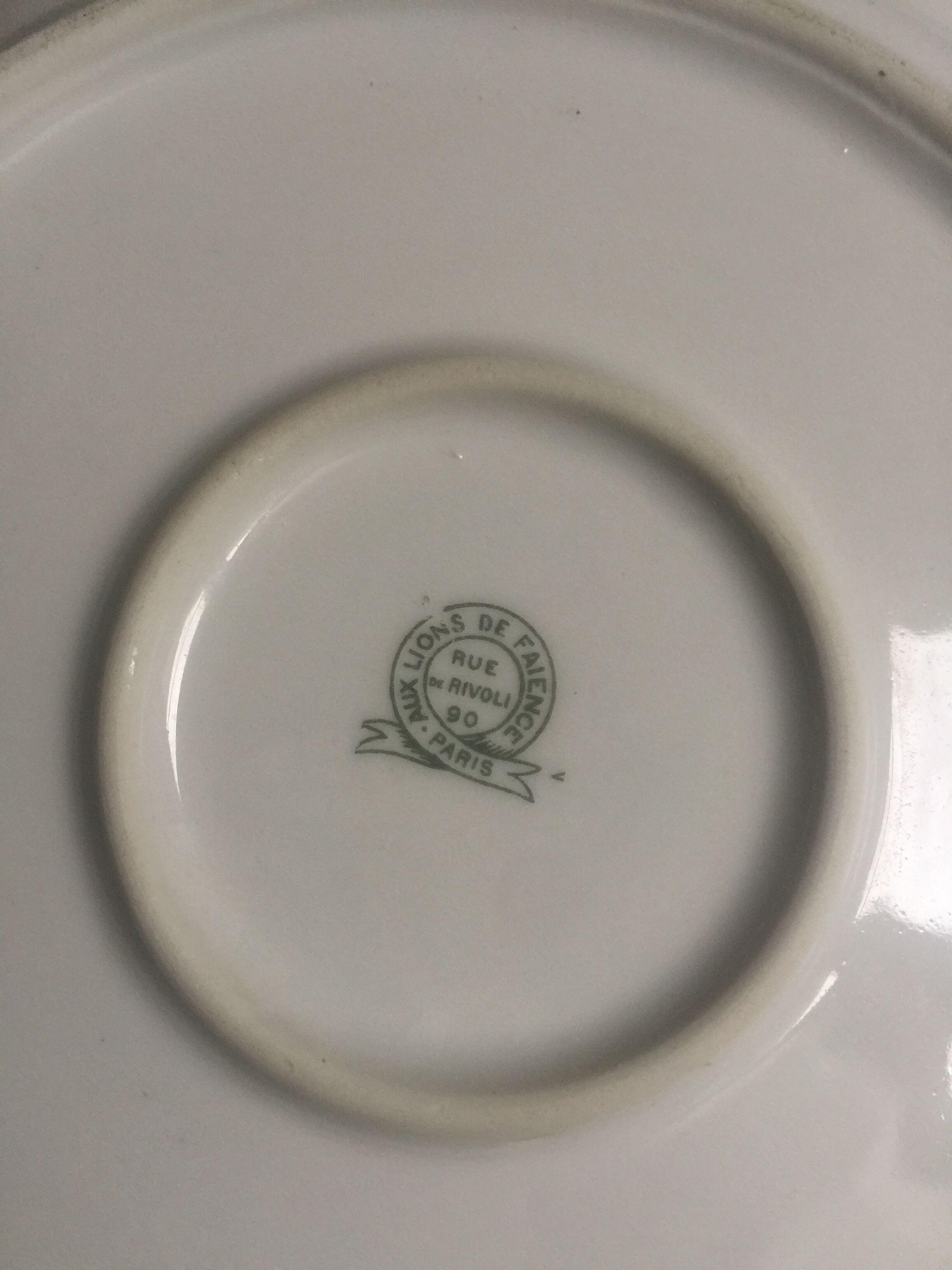 Old earthenware dish