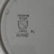 Vintage shallow plate Digoin Sarreguemines Albert