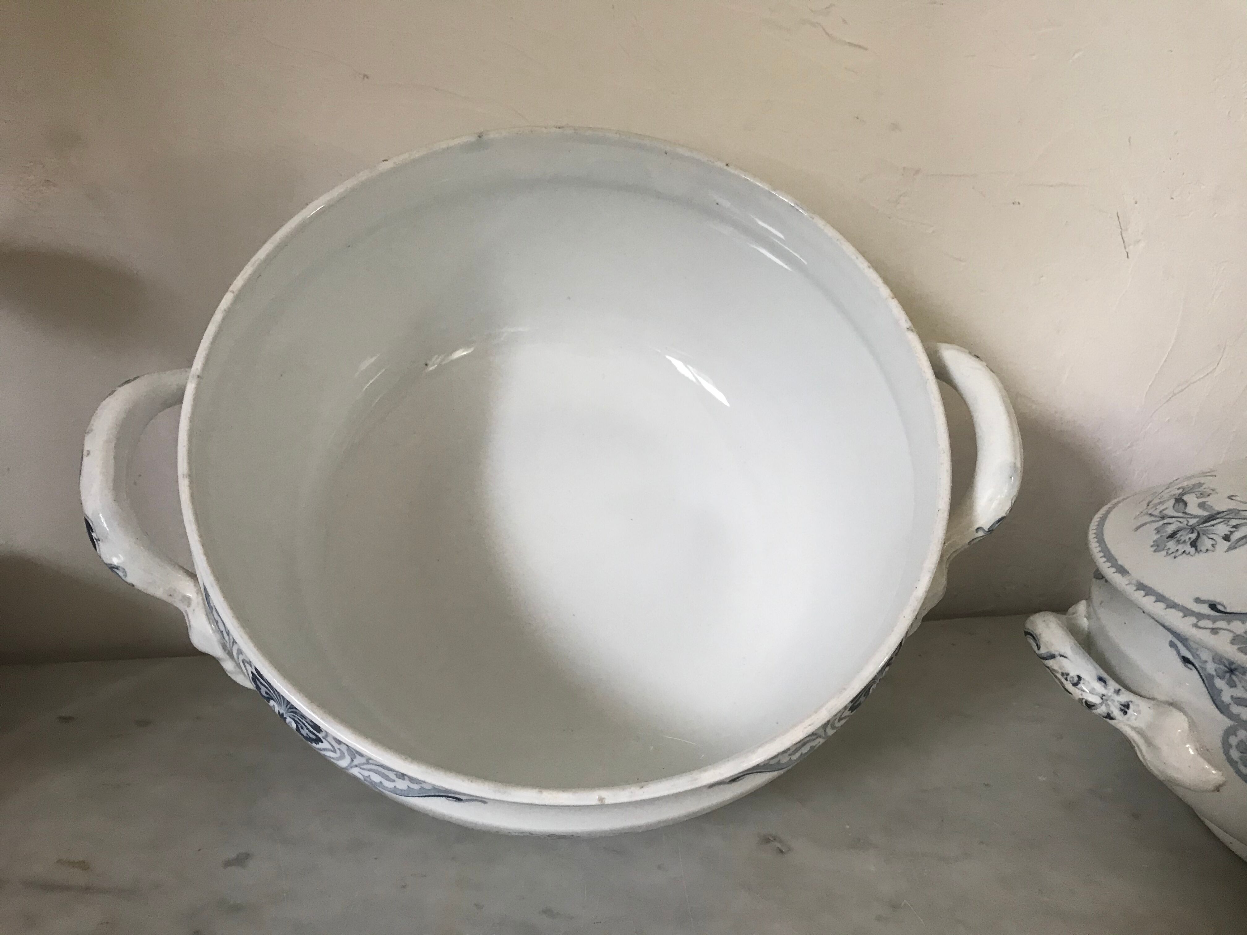 Lunéville Art Nouveau serving dish