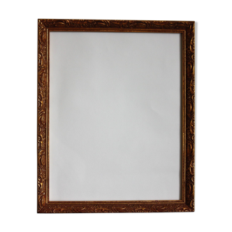 Glass gilded frame