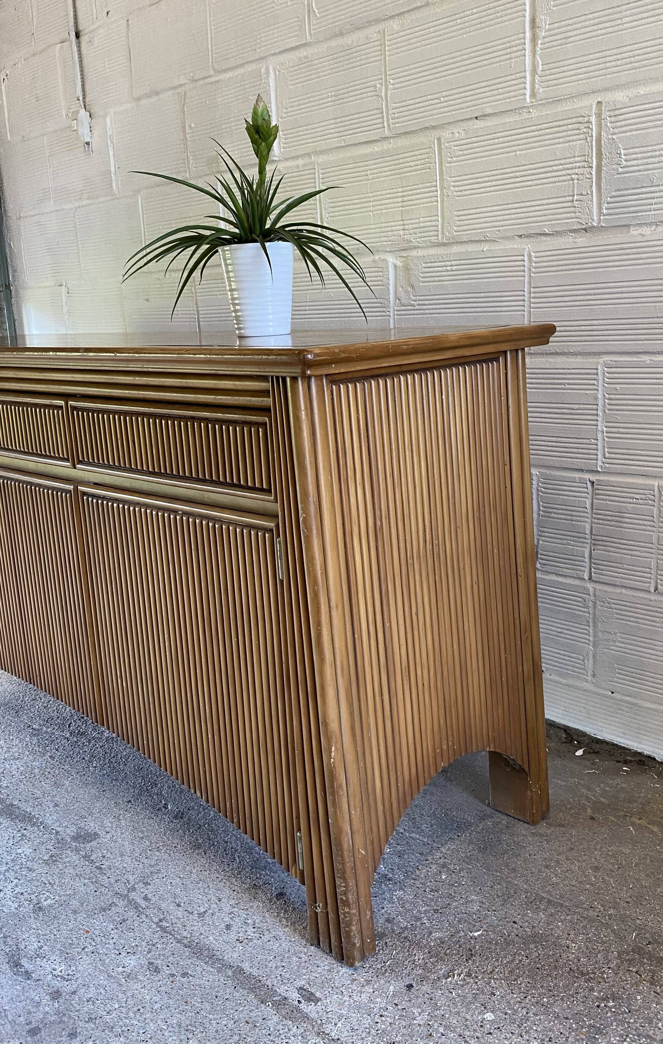 Bamboo sideboard