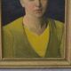 Art deco portrait, 1930, oil on canvas, framed,Robert Geenens (1896-1976)