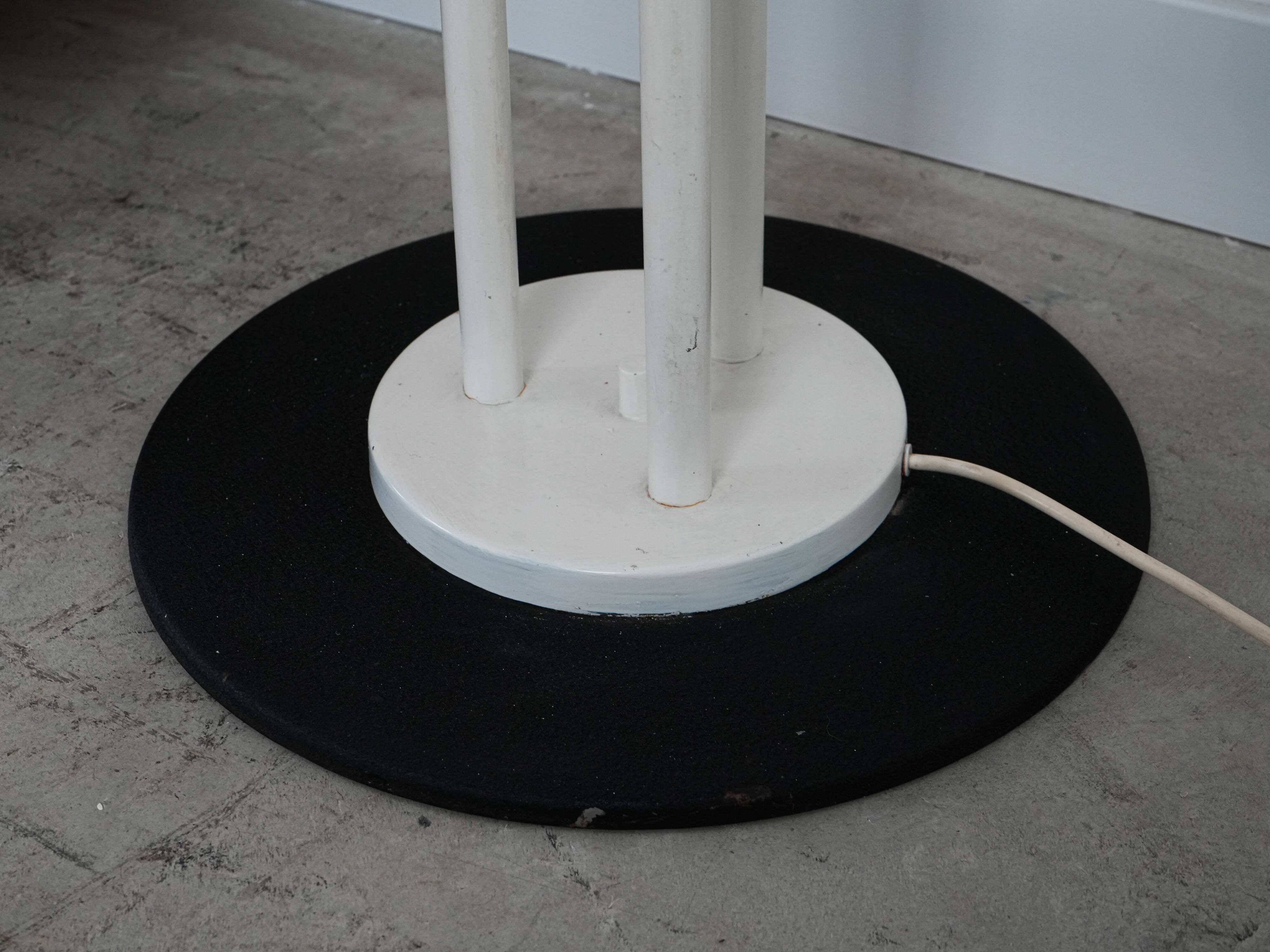 Lampadaire, verre de Murano, design italien, années 1970, fabriqué en Italie