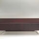 Belgian modernist long mahogany sideboard 1970s