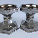 Pair of Nagel design candlesticks from the 80s