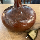 Glazed earthenware lamp base