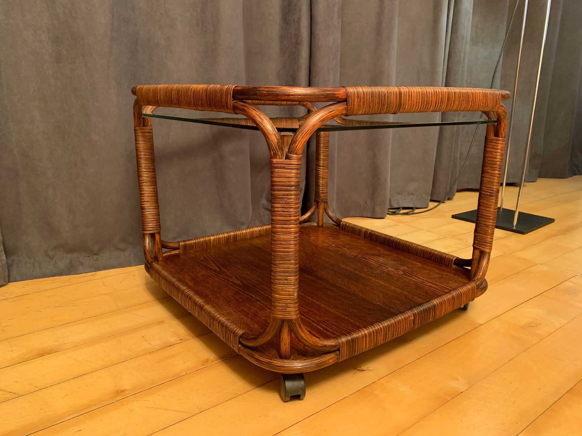 Mobile coffee table, Italy, 1970s