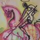 Salvador Dali: Horses, Saint George - Signed lithograph