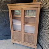 Antique display cabinet / vintage bookshelf