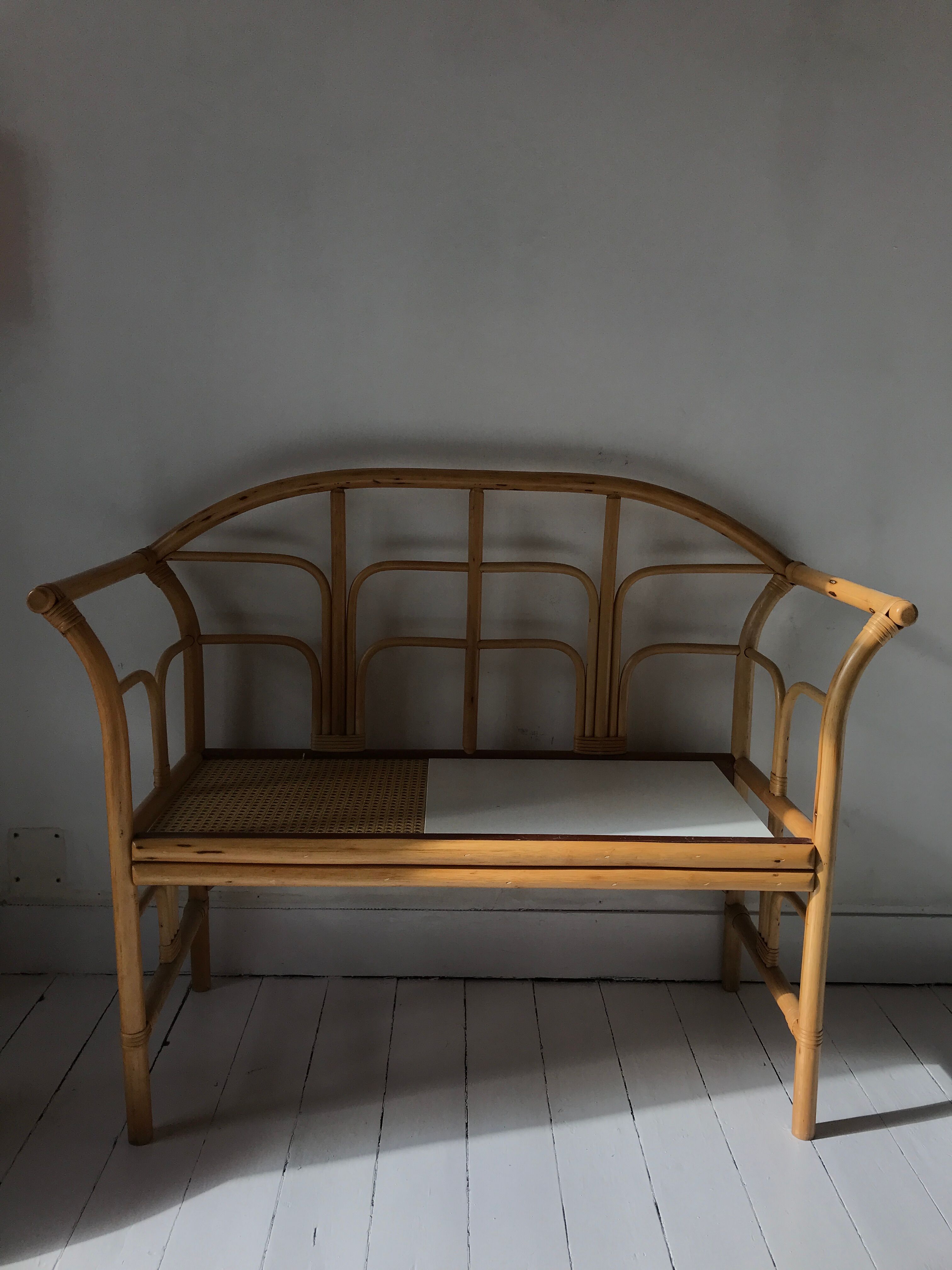 Rattan sofa