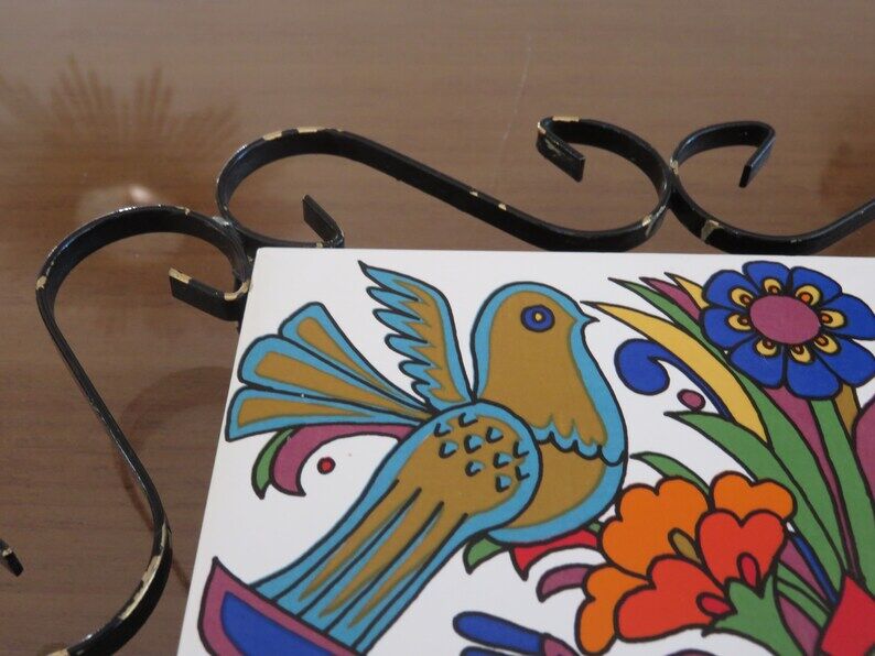 Underside " acapulco " villeroy & boch 70s