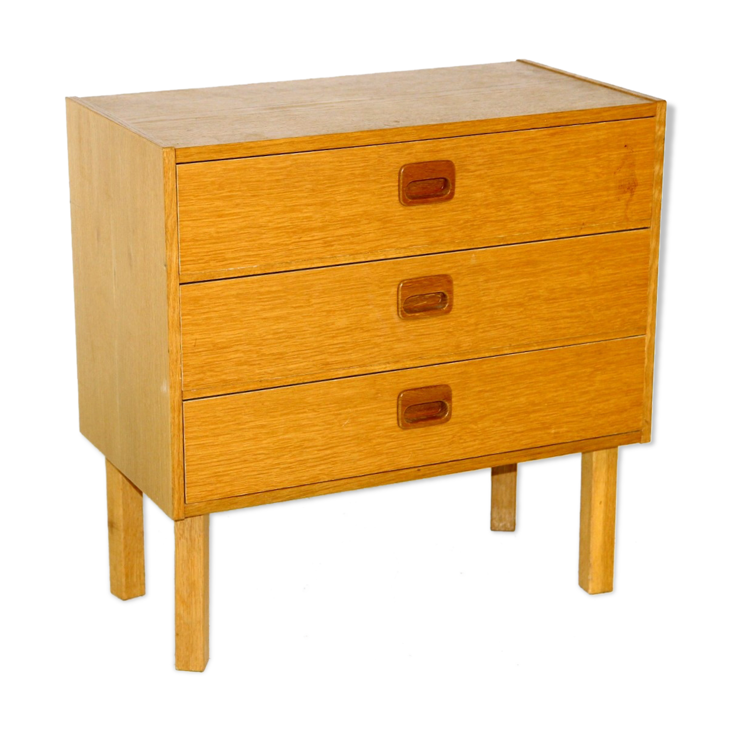 Scandinavian oak chest of drawers, Sweden, 1960