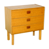 Commode scandinave en chêne, Suède, 1960