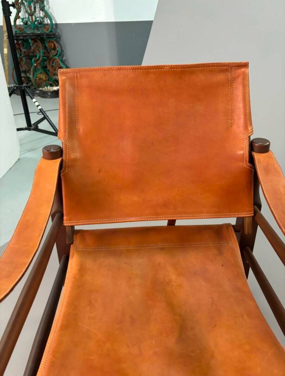 Pair of Safari armchairs