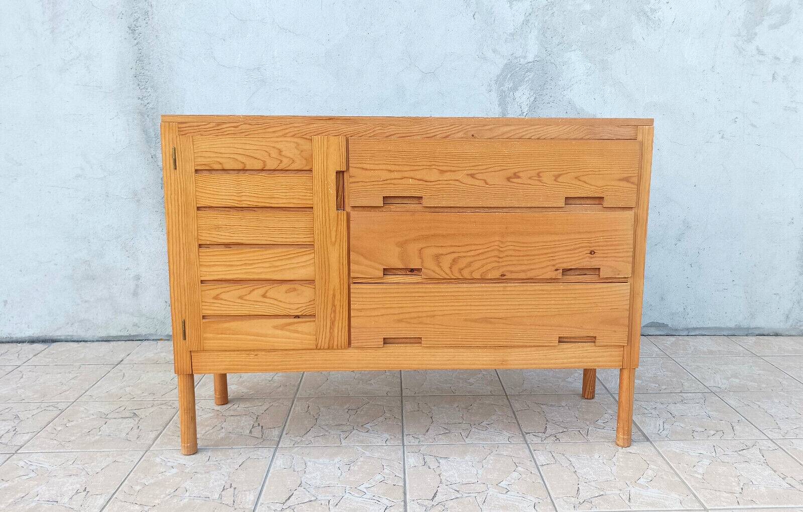 Commode Pierre Gautier-Delaye Weekend in pine 1960