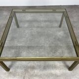 Table basse Guy Lefèvre pour Maison Jansen 1970