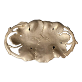 Bronze pocket trays vintage art nouveau vine leaves