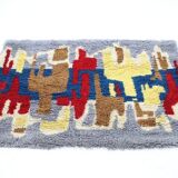 Midcentury design wool carpet in Ege Rya style, Denmark, 1970