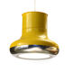Yellow pendant light "Fluga" by Hemi. Sweden 1970s