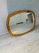 Mirror Antonio Lupi by crystal Luxor 60s 70s 59x80cm