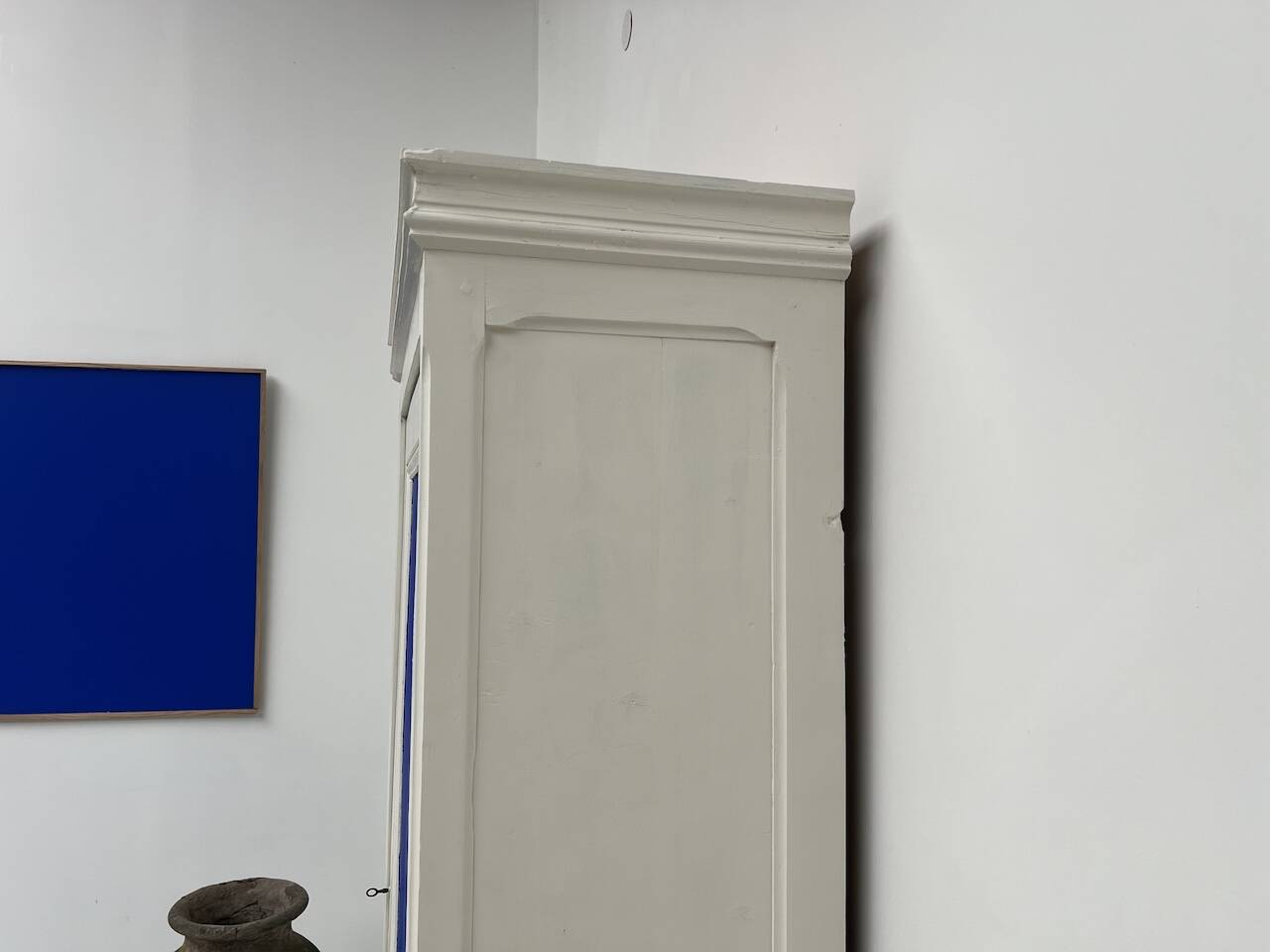 Klein blue Parisian wardrobe