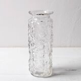 Vintage Stylish Pressed Glass Bubble Vase Designed by Vladislav Urban / 196