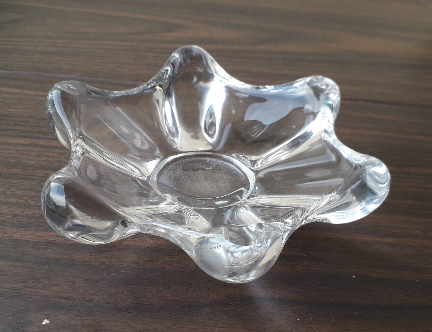 Crystal ashtray