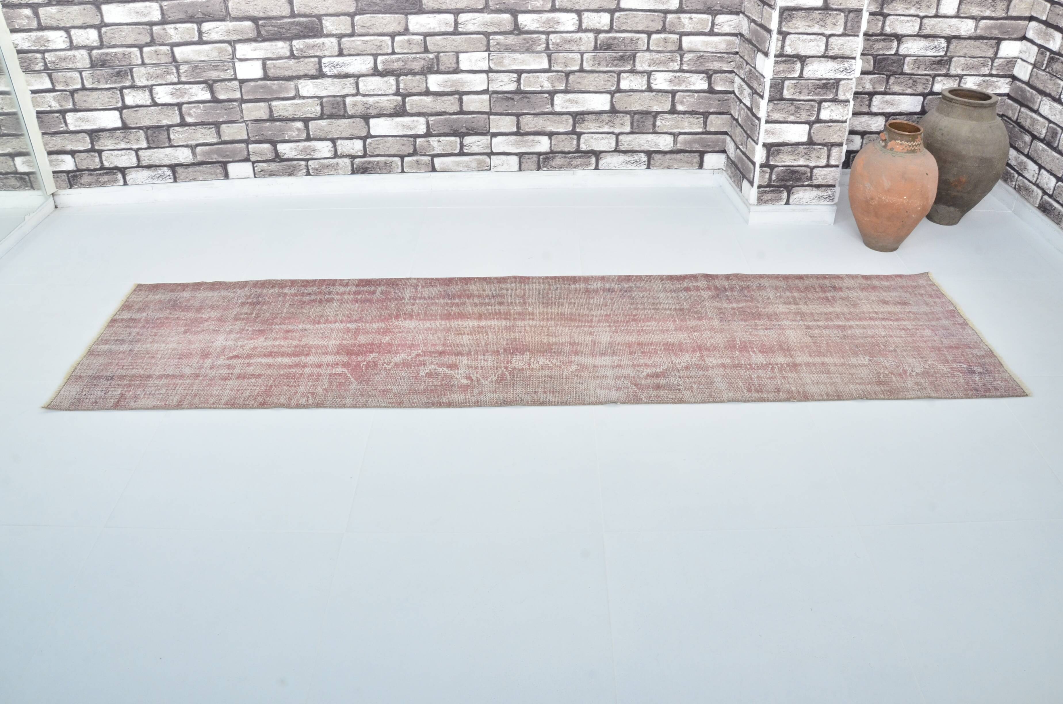 Pink Oushak Turkish Runner sku 3370