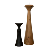 Bougeoir en bois