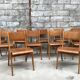 Series of 11 chairs 1950/1960