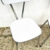 Set of two formica chairs
