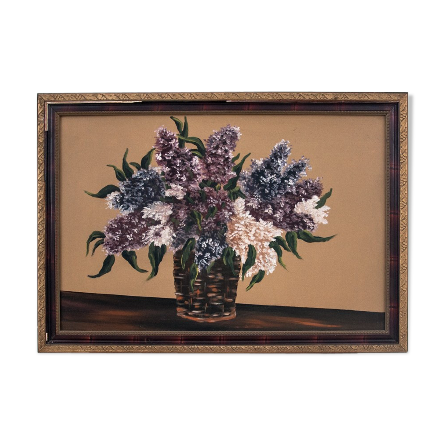 "Flowers in a vase" painting