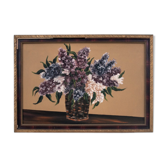 "Flowers in a vase" painting