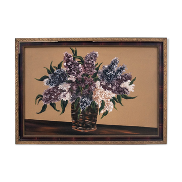 "Flowers in a vase" painting