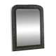 Mercury mirror with pine and plaster structure, Louis Philippe, 1830/1850