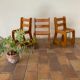 Vintage sled children's chair