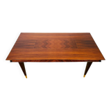 Art deco rosewood dining table