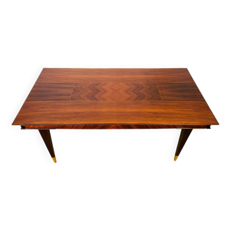 Art deco rosewood dining table