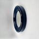 Vintage Wall Mirror with Bold Blue Plastic Frame, 1960s