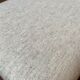 Wooden and beige cotton piano bench