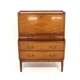 Scandinavian mahogany secretary, Sweden, 1960