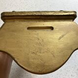 Pair of wooden consoles