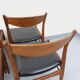 6 vintage Danish Scandinavian chairs by Aerthoj Jensen & Molholm in teak.