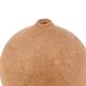 Signed chamotte sandstone ball vase, 1970s