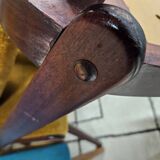 Set of 5 vintage spindle foot bistro chairs 1960"